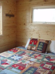 Cabin's Master Bedroom