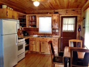 Small cabin kitchen & dinette